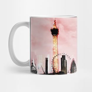 London cityscape buildings Mug